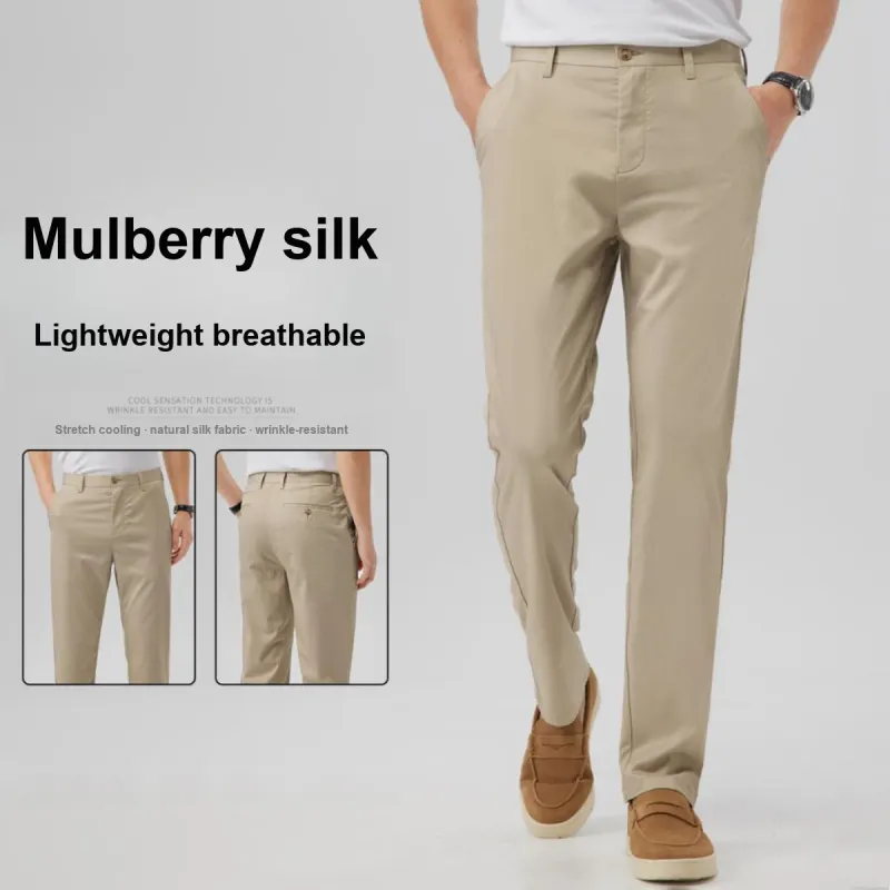 Red bean Casual Pants Men-14