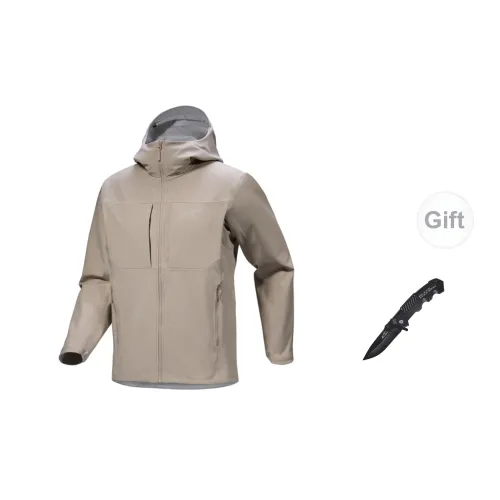 Arcteryx Beta Series Windbreaker Jackets Men Elegant Brown