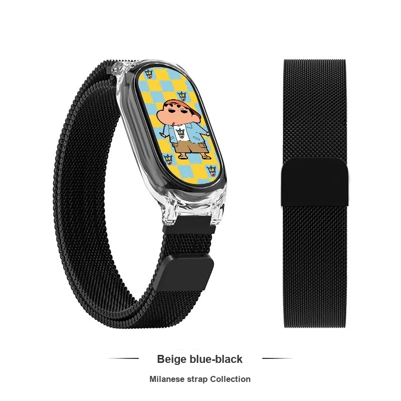 Watchbond Xiaomi Compatibility Watch Band Metal Stainless Steel Material-1
