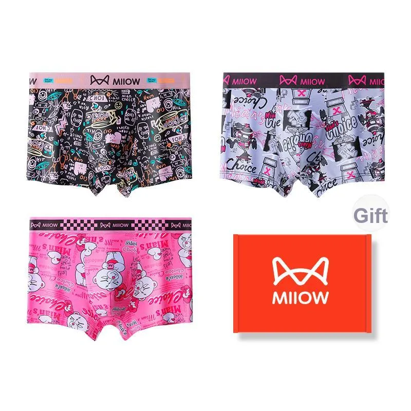 MIIOW Trend Party Series Underpants Men's Gift Box Set-25