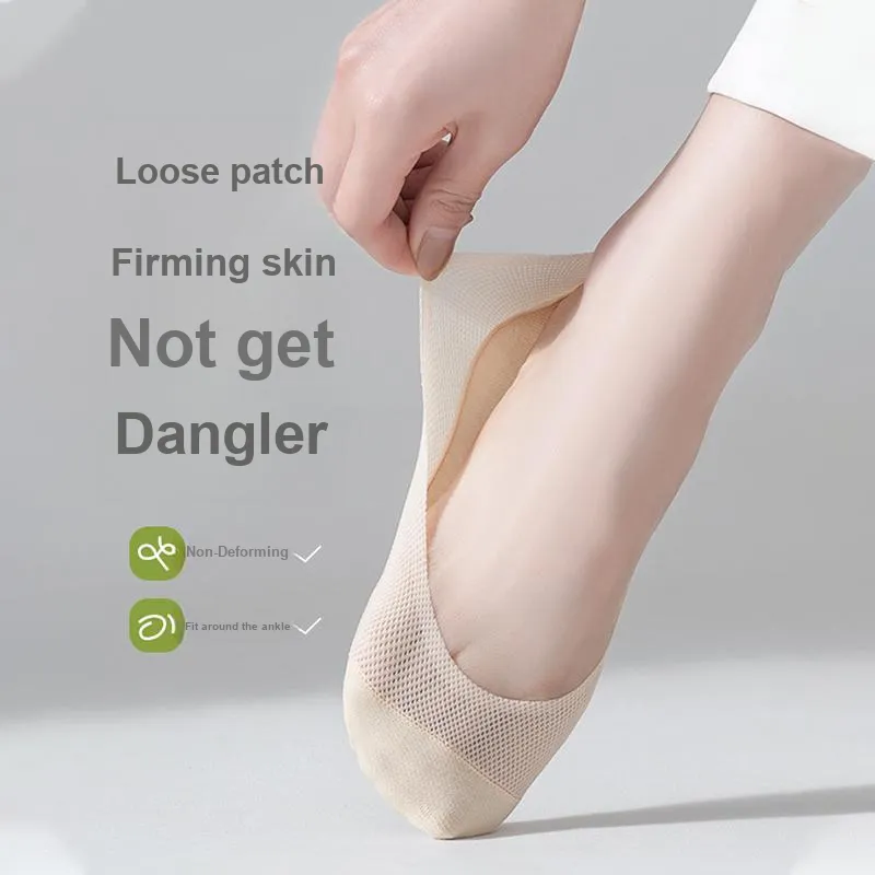 Top Melon No Show Socks Women's 5 Pack-40