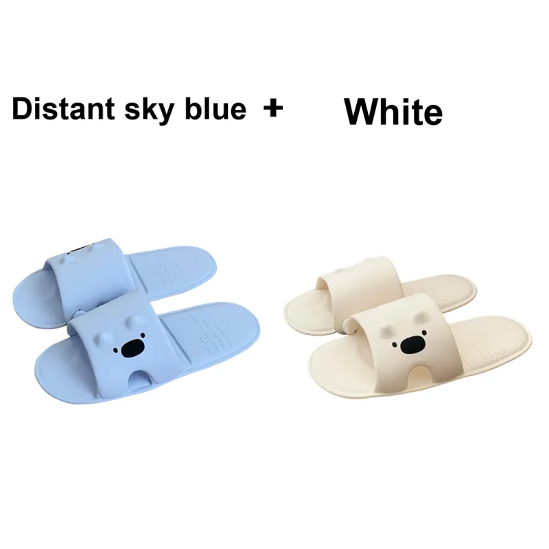 SHIGUDE Home Slippers Unisex, Black-33