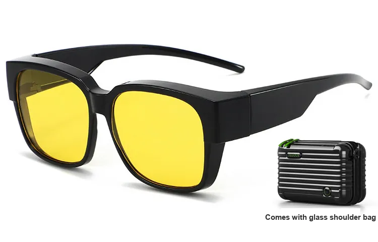 VEGOOS TR/Memory Plastic Square Sunglasses Unisex