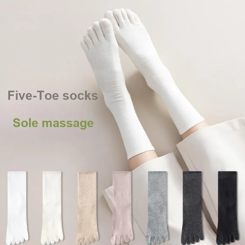 MIIOW Mid Calf Socks Women's Combo Set-6