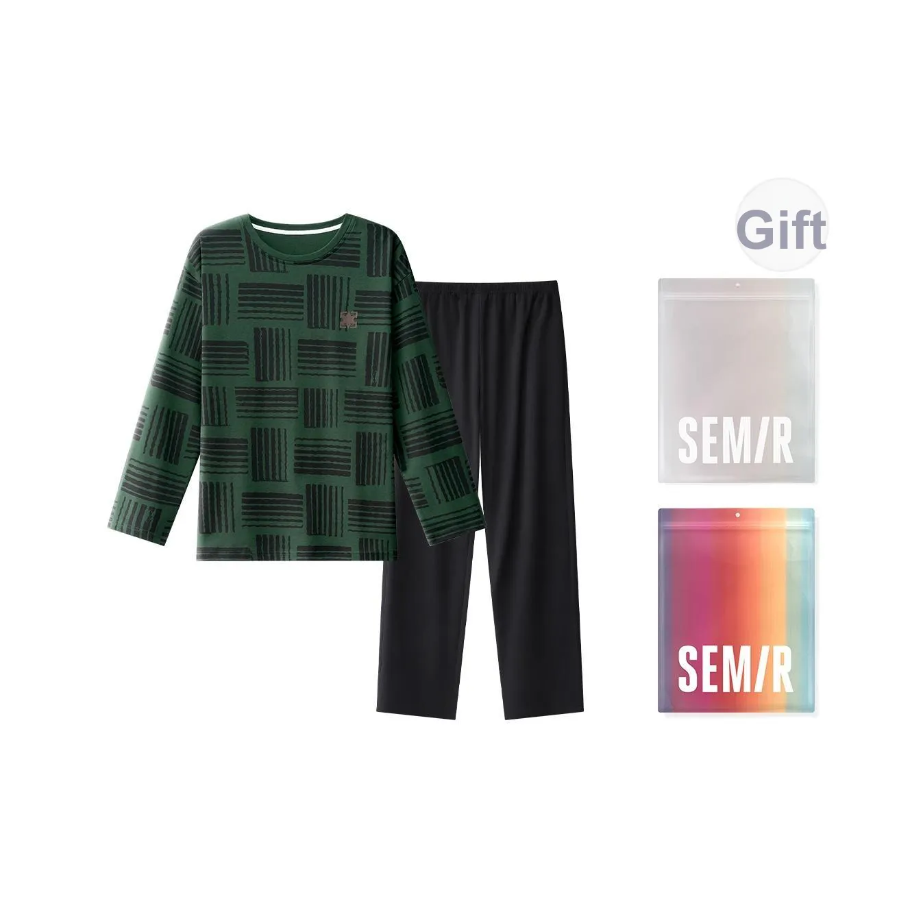Semir Pajama Набор Мужской Сумка для покупок