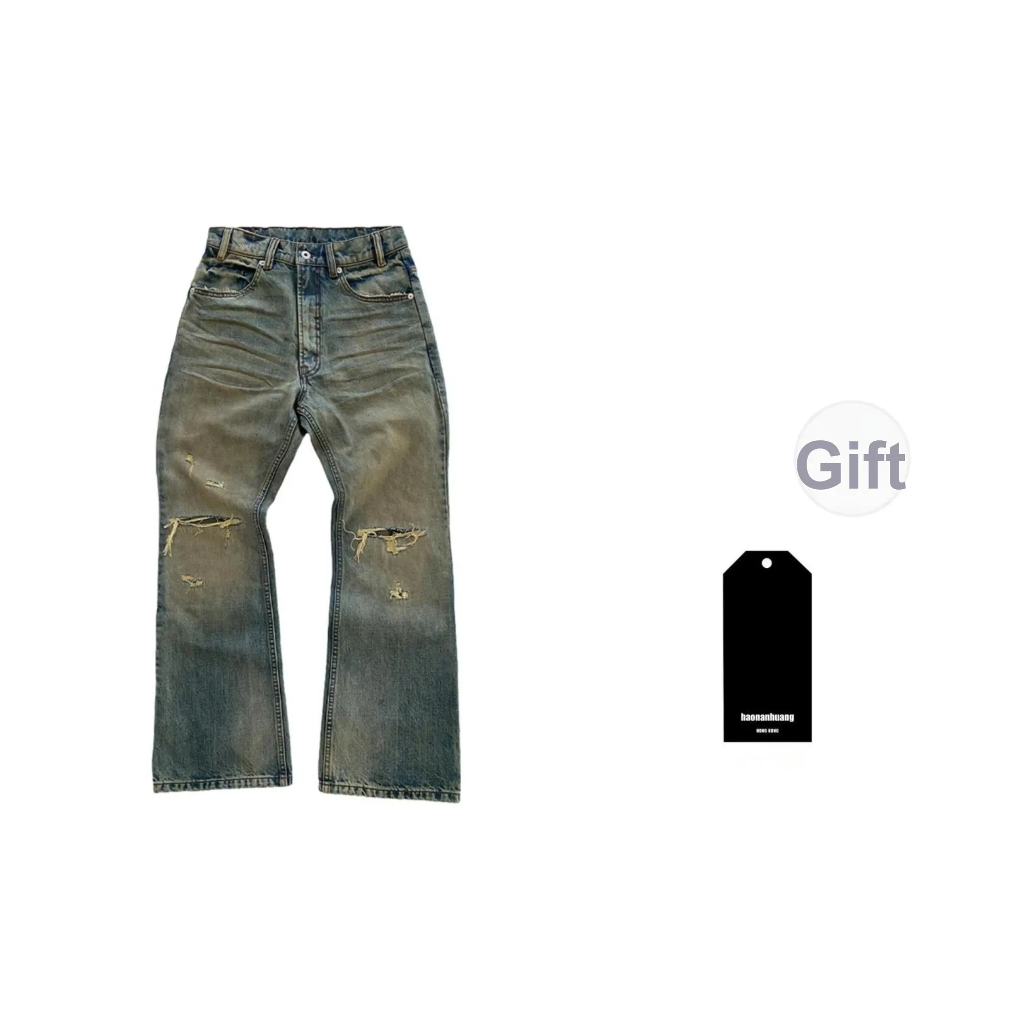 Haonanhuang Унисекс Джинсы
