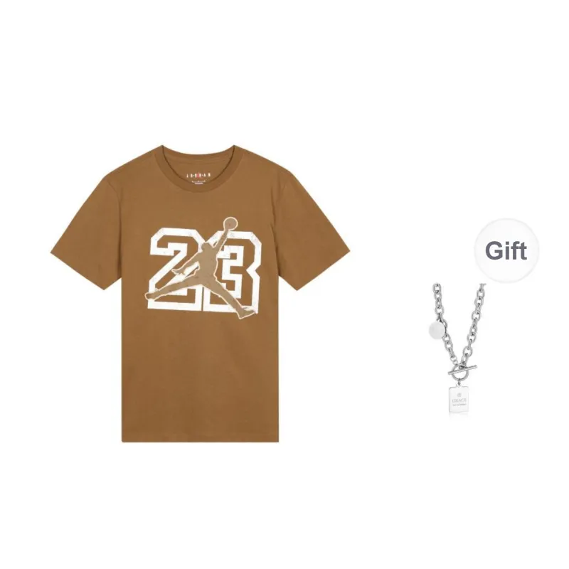 Jordan T-Shirt Unisex Light British Umber-0