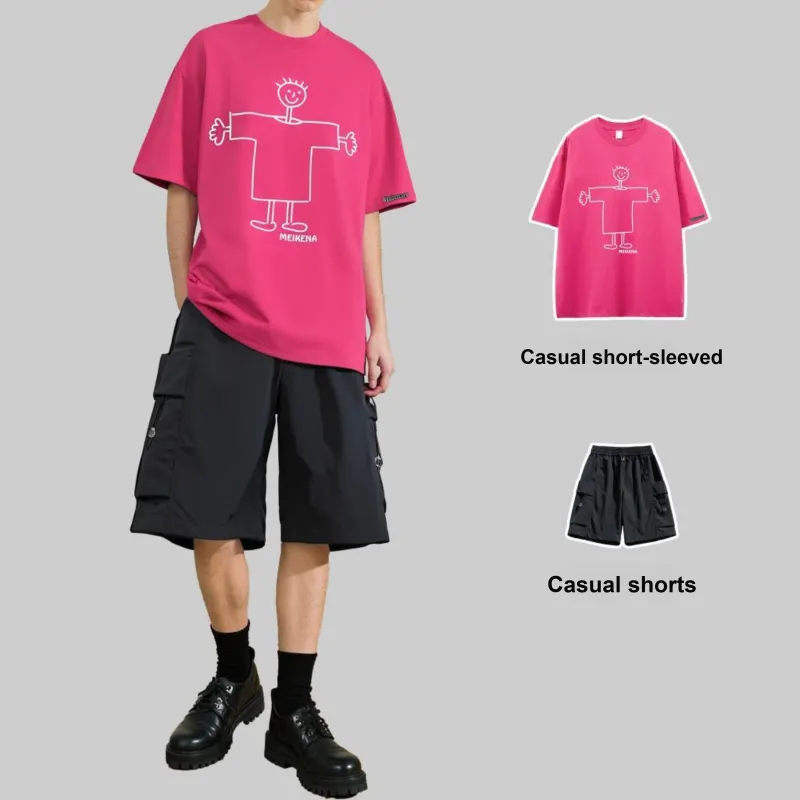 Ganbostore Casual Sportswear Unisex-8