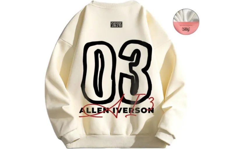 AI3 Iverson China Series Sweatshirts Unisex-19