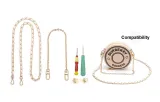 [Wear Leather Chain]Crossbody 90cm+Decorative Chain (Includes Modified Tool)