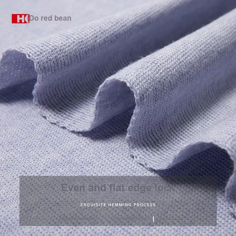 Red Bean Wool Knit Scarves Women's-10