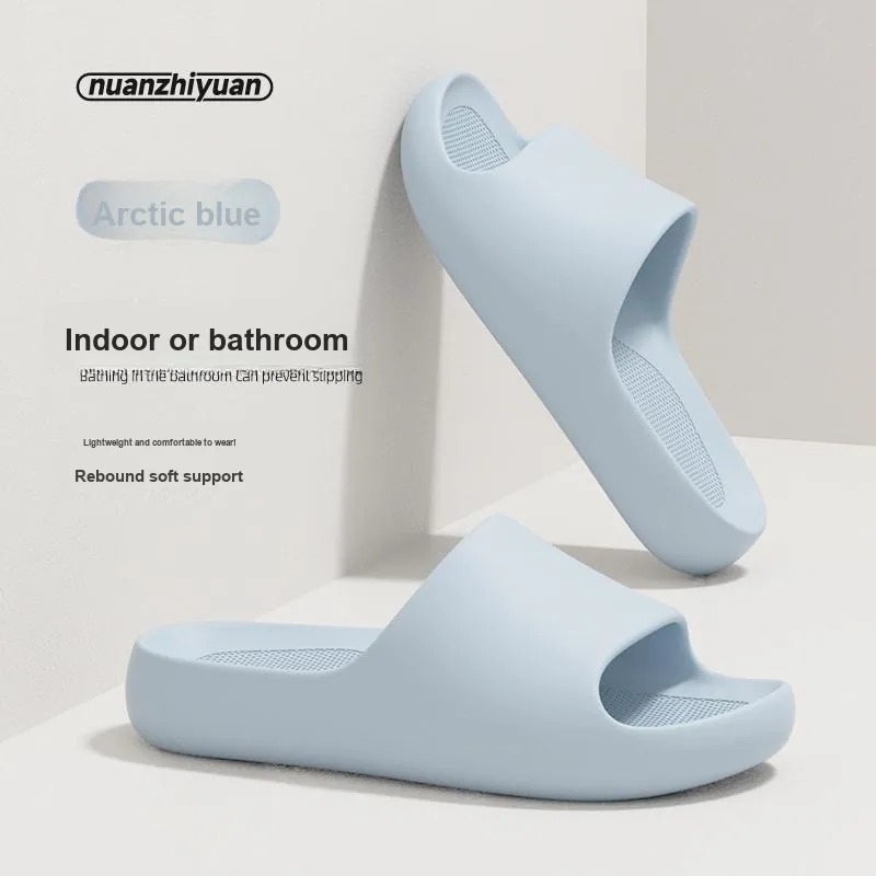 Warm Edge Home Slippers Summer Indoor Lightweight Comfortable Unisex Couple Slippers Dormitory-1