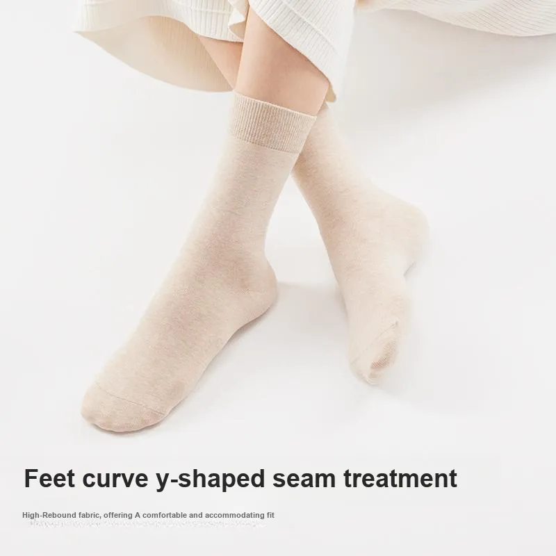 HLA Mid Calf Socks Women's 6 Pack-1