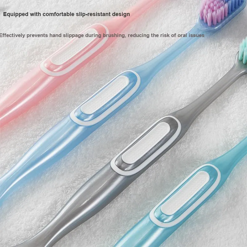 KAMEIER K167 Soft Bristle Tongue Cleaner Toothbrushes Gum Protection & Freshening Breath-4