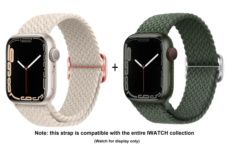 ZHISHENG Apple Compatibility Watch Band 38 49MM Watch Dial All Nylon Material-17