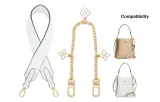 [Underarm One Shoulder]White 3.8 Width 65cm+Decorative Chain
