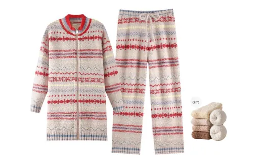 ZumashL Luxury Designer Series Pajama Set Women's Rouge