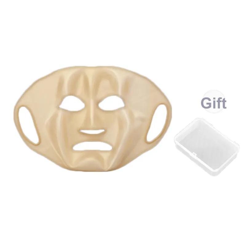 LMLTOP Thermal Therapy Facial Masks With Steam Facial Towels For Beauty Silicone Facial Mask-0