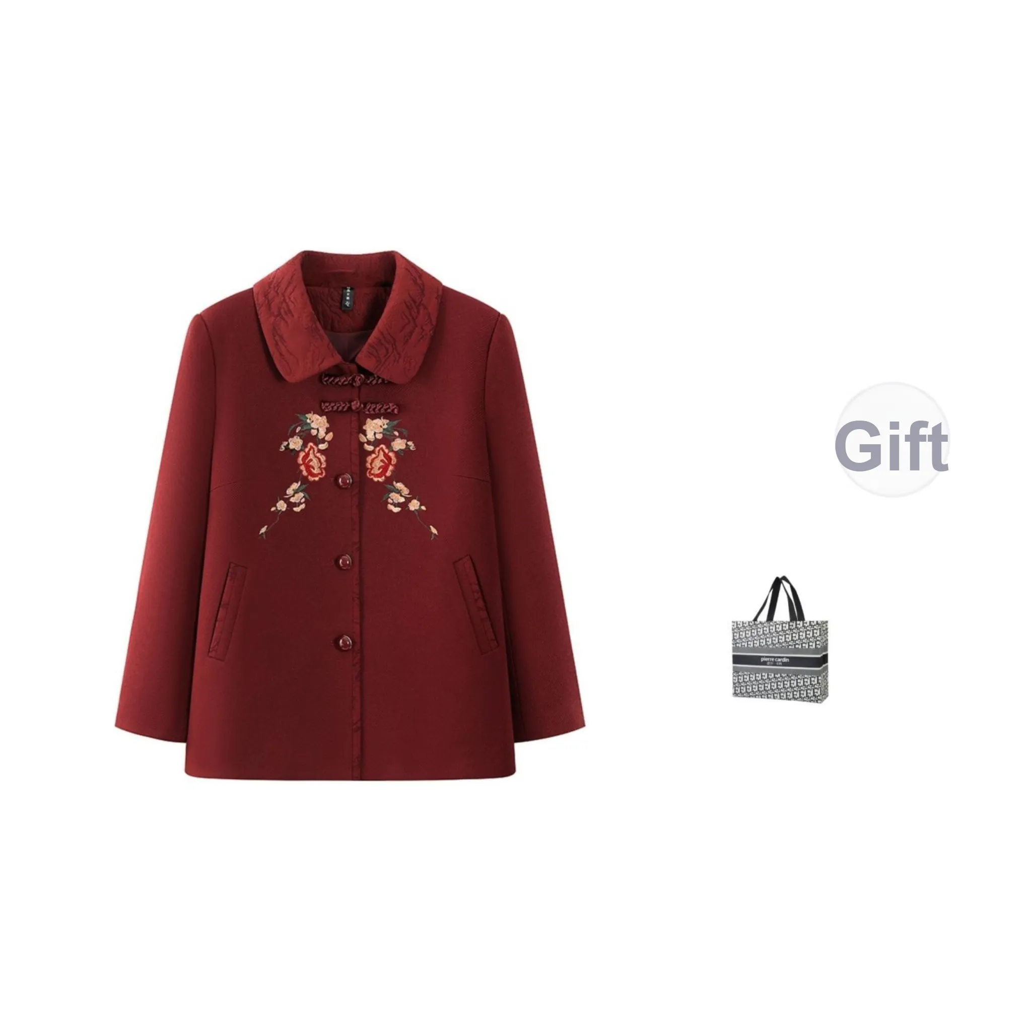 PIERRE CARDIN Cropped Coat Women's