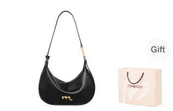 Miao Di Shoulder Bags Elegant Black