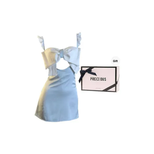 OEING Ночная сорочка Женская Набор в подарочной коробке Аква-синий