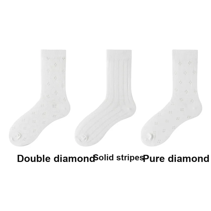 H YXIANG Mid Calf Socks Women's Combo Set-3