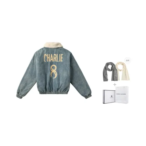 Charlie Luciano Пуховик Унисекс Синий