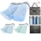 3 Pack Box Included (Light Green+Sky Blue+Gray Green) Ice Silk Ultra-Thin/7A Antibacterial/Shopping Bag Included