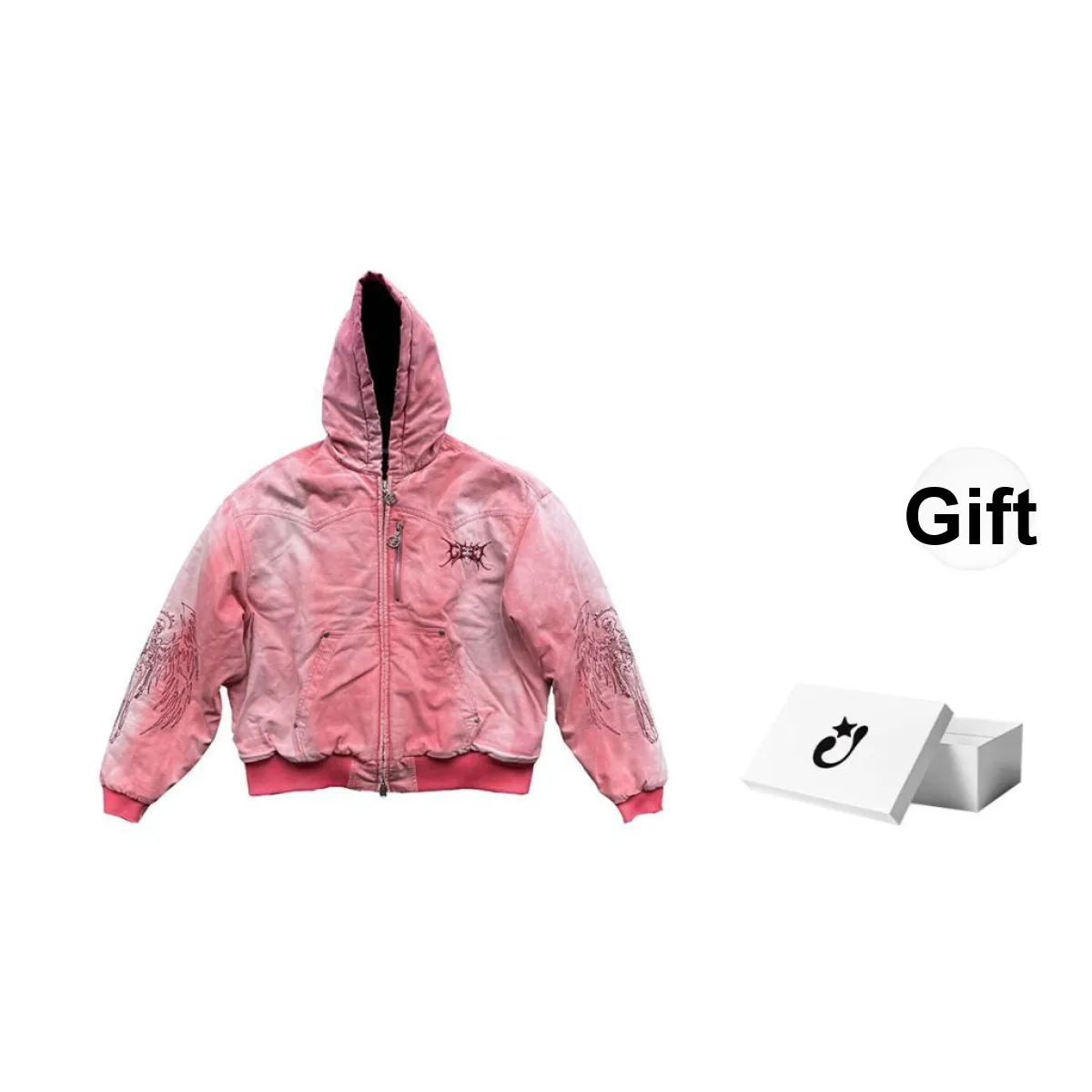CEEC LA Puffer Jacket Unisex Pink