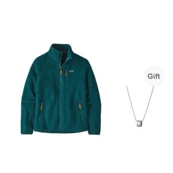 Patagonia Jackets Coats Men's Dark Green With Free Necklaces