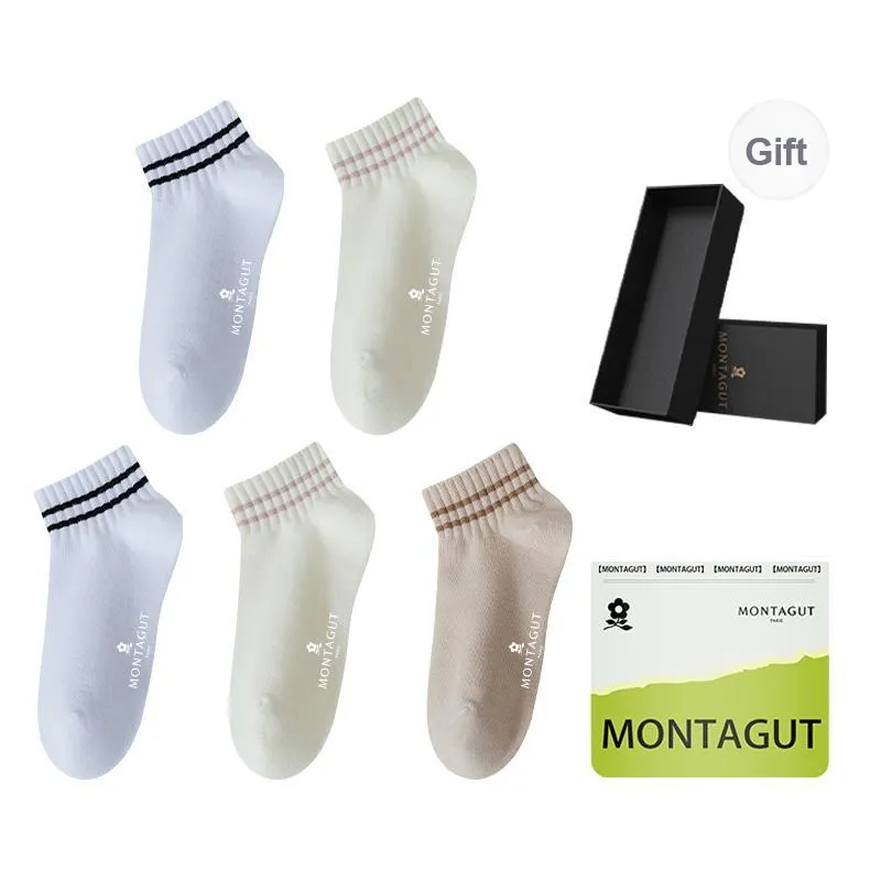 Montagut Ankle Socks Women's Box 5 Pack-6