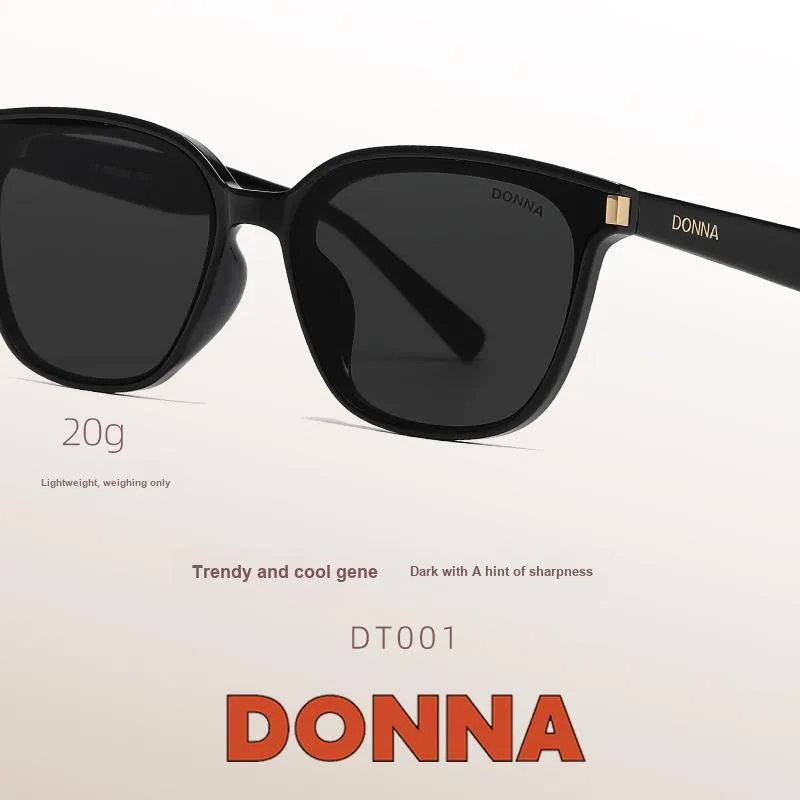 Do Na Plate Frame Square Sunglasses Unisex-2