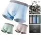 3 Pack Box Included (Olive Green+Sky Blue+Stone Umber) Ice Silk Ultra-Thin/7A Antibacterial/Shopping Bag Included
