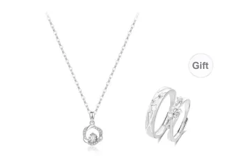 CANHUI S999 Fine Silver Necklaces Women's