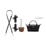 [Black Gold]Crossbody Shoulder Strap+Design Buckle (Comes with Bear Pendant)