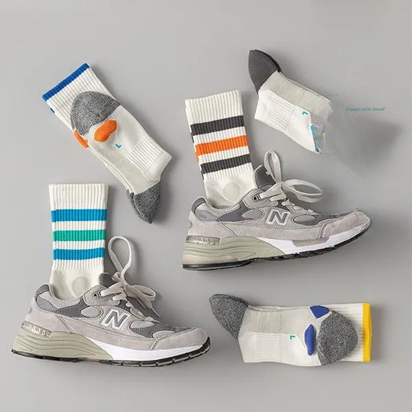 Caramella Mid Calf Socks Men's Box 3 Pack-5