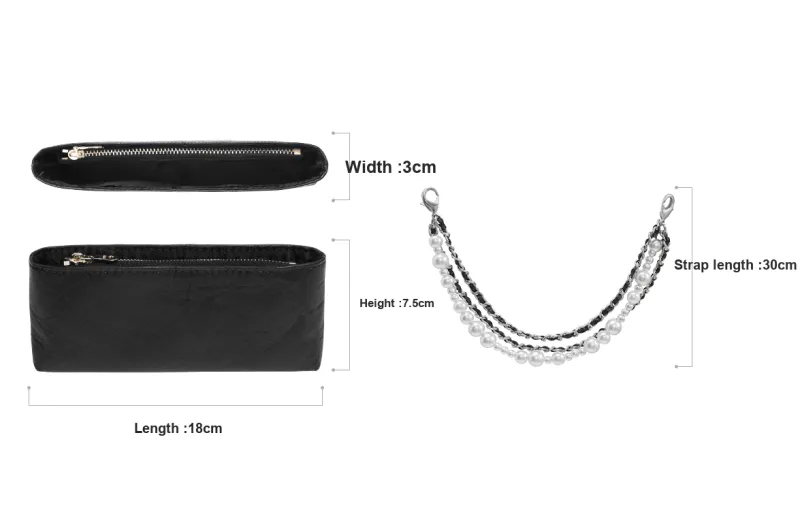 GUYI DuPont Paper Bag Accessory Women's Black-8