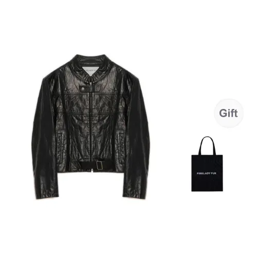 FIRELADY FUR Leather Jacket Women's
