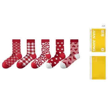 Master Mid Calf Socks Women's Shopping Bag Combo Set