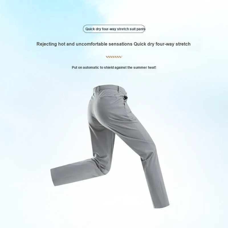 Jiumuwang Men's Pants Expert SS25 Suit Trouser Men's-3