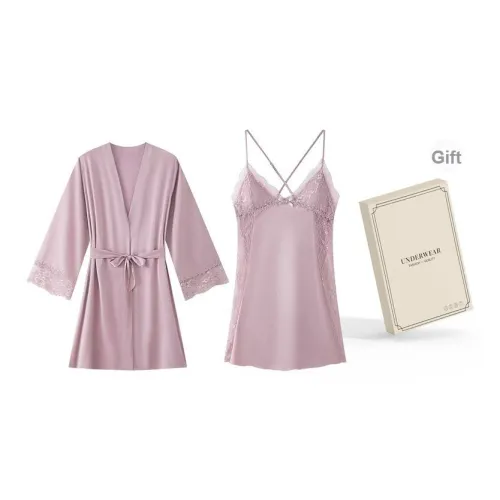 O'MESIK Пижамный комплект женский Gift Box Set фиолетовый
