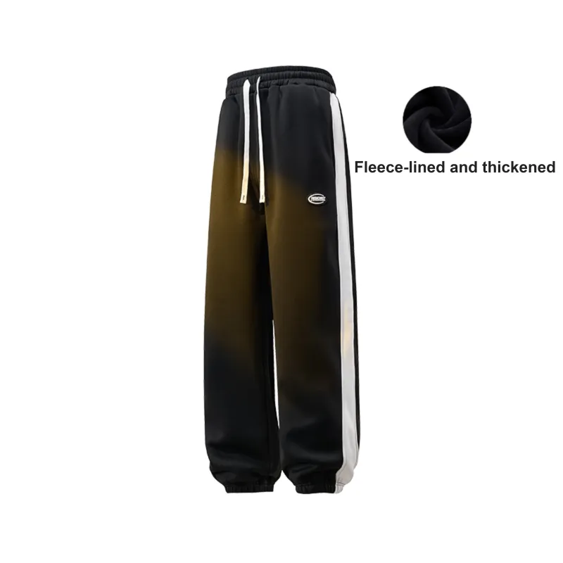 FireMonkey Knitted Sports Pants Unisex Black-4