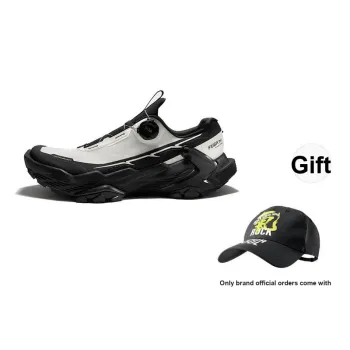 KAILAS FUGA DU BOA Running Shoes Men Low Top Cloud White Metallic Silver/Ink Black