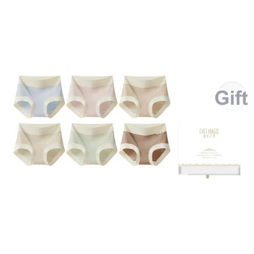XIA.WA.ZHI.XIU Женское нижнее белье коробка 6 пар