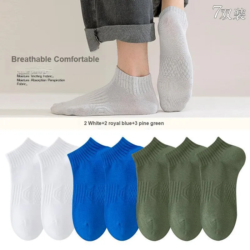 7 SEVFUN Ankle Socks Unisex Combo Set-35