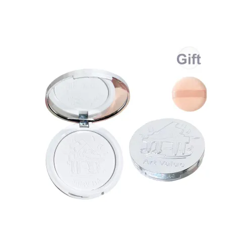 ART VALUE Piano Сглаживающий Тональная Пудра Длинное Сглаживание без Эффекта "Массивности" с Ярким Глянцевым Отделением
