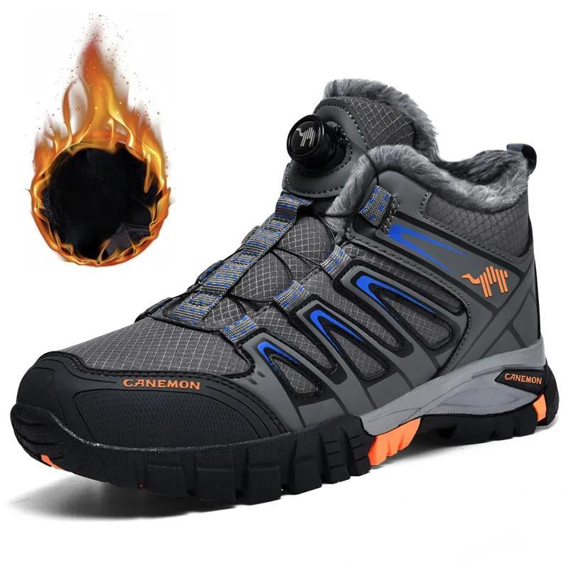 Pilot The Camel Anti-Slip And Wear-Resistant Lightweight Mid-Top Hiking Trekking Shoes Men's-7