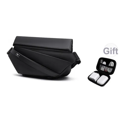 SEPTWOLVES Сумка через плечо с тканью и ПВХ QPL Стандартная Унисекс Черная