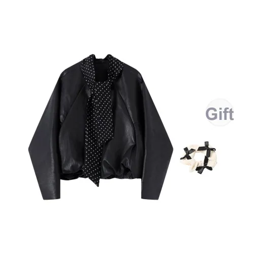 TURN UP Женские кожаные куртки