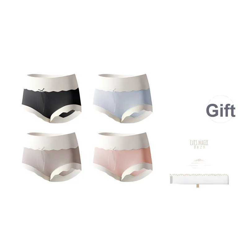 XIA.WA.ZHI.XIU Underpants Women's Box 4 Pack-8